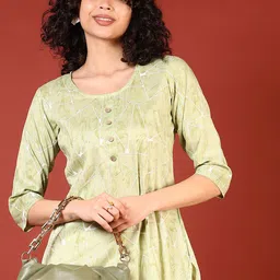V-Mart Ethnic Motifs Printed Kurti-image-69