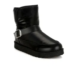 London Rag Women Heeled Buckle Strap Boots-picture-23