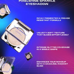 LAMEL Subliminal Pixelshine Sparkle Eyeshadow- Gravity 02 image 2
