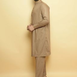 Baraqah Men Regular Kurta with Trousers image 5