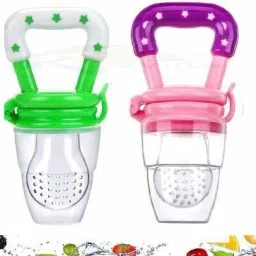 Baby 2 Pcs Fresh Food Nibbler Baby Pacifiers Soother-29