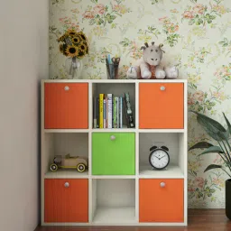 adona Milano Book Shelf in Orange Colour-picture-7