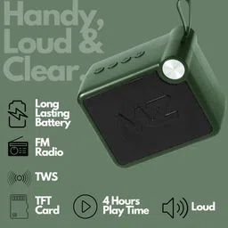 MZ M406SP Portable Bluetooth Speaker Dynamic Thunder Sound & High Bass 5W Power image 3