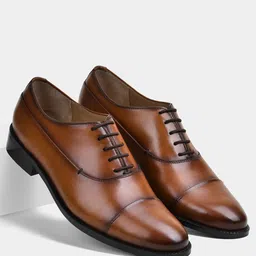 LUXORO FORMELLO Rosso Men Lace-Up Formal Brogue Shoes-picture-44