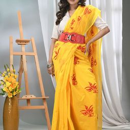 DESH BIDESH Embroidered Saree-image-74