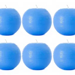 atorakushon Blue 6 pieces Pillar Candle-image-39