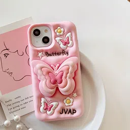 CASE CREATION iPhone 13 Pro Max 3D Butterfly Cartoon Pop Bumper Case-29