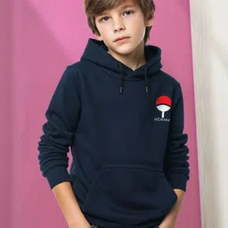 LONDON STREETS Unisex Kids Printed Hooded Sweatshirt-picture-0