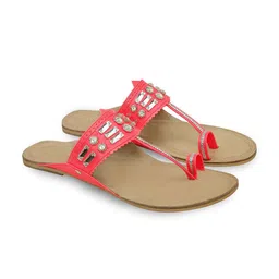 Aprajita Toor Women Embellished Ethnic One Toe Flats-image-84