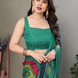 DIVASTRI Woven Design Zari Satin Saree-image-68