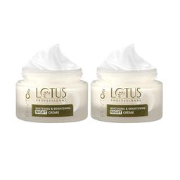 Lotus Professional Set Of 2 Whitening & Brightening Night Cream-50g Each-25