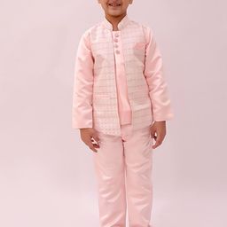 BAESD Boys Self Design Jodhpuri Two-Piece Suit-image-81