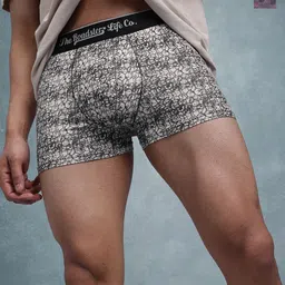 The Roadster Lifestyle Co Pack Of 2 Printed Breathable Trunks PACK OF 2-PV-Print-RO6-RO7-S-13