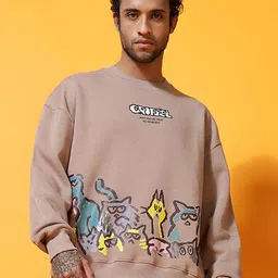 GRIFFEL Men Printed Sweatshirt-picture-34