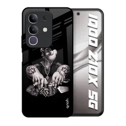 QRIOH Unisex IQOO Z10x 5G Quirky Gambling Problem Shockproof Glass Back Case-picture-32