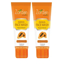ZORDAN Papaya Set Of 2 Removing Pigmentation & Blemishes Face Wash-120 ml each image 1
