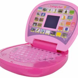 Educational Laptop Notebook Computer Learning Toy With 26 English Words Pink-image-20