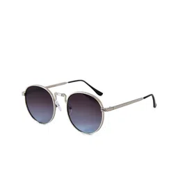 HASHTAG EYEWEAR Unisex Round Sunglasses with UV Protected Lens SG15-2403-Silver & G15-2804-15