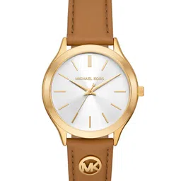 Michael Kors Women Slim Runway Leather Straps Analogue Watch MK7543I-picture-7