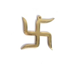 The Spiritual Living Yellow Swastik Wall Hanging Decor-image-88