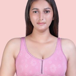 Amour Secret Floral Full Coverage Non Padded Minimizer Bra-picture-33