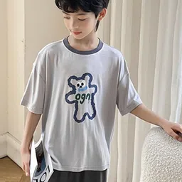 LULU & SKY Boys Printed Night suit-picture-28