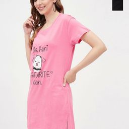 Dreambe Women 2 Applique T-shirt-image-47