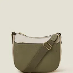Accessorize PU Structured Sling Bag with Tasselled-9