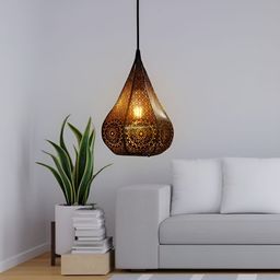 GAUVIK Black Ceiling Lamp-12