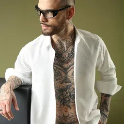 Voroxy Men Relaxed Casual Shirt-image-113