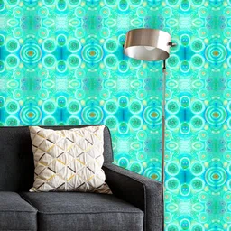 ArtzFolio Printed UV-Resistant Anti-Bacterial Abstract Ornamental Pattern Peel & Stick Wallpaper-image-35