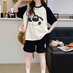 LULU & SKY Girls Printed Top with Shorts-picture-28