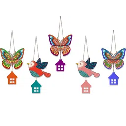Tiny Shiny Multicoloured MDF Wall Decor-picture-20
