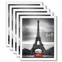 ArtzFolio White 5 to 7 Pieces Wood Wall Photo Frames-image-35