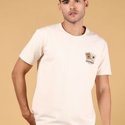 V-Mart Men Graphic Printed Round Neck Cotton T-shirt-picture-9