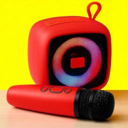 Nilesawar X478 Wireless Karaoke Microphone – Built-in Bluetooth Speaker, Portable Fun 5 W Bluetooth Speaker-image-94