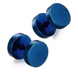 shobhram Unisex Blue Earrings-20
