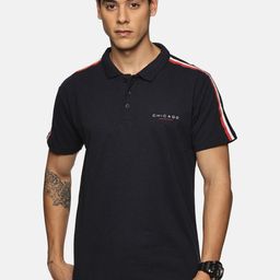 THIRD QUADRANT Men Polo Collar T-shirt-image-98