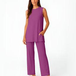 Moomaya Women Top And Palazzos Co-Ords-picture-8