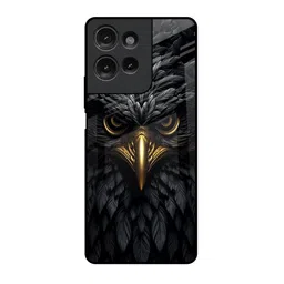QRIOH Unisex Quirky Printed Motorola G75 5G Glass Back Case-image-43