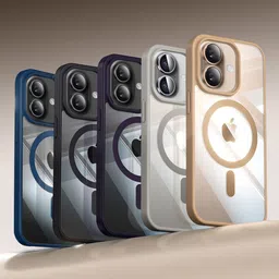 Luxury Kase Solid Mag-Safe iPhone 16 Back Case Mobile Accessories-44