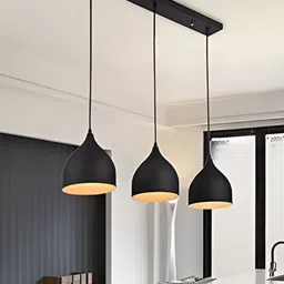 KINIS Black Aluminium Bell Ceiling Lamp-picture-51