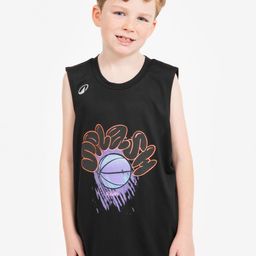 Kipsta By Decathlon Kids Sleeveless Basketball Jersey TS500 Fast-image-38