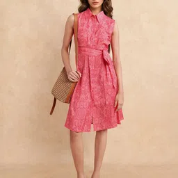 RAREISM Women Printed Shirt Dress-46