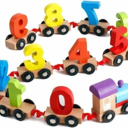 Wooden number train-image-5