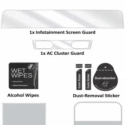 spartan shield Screen Guard for Kia Seltos 2023 Facelift | HTX | HTX Plus | GTX Plus | X Line | Infotainment System Protector | Car TouchScreen Display Accessory [Not Tempered Glass] image 5