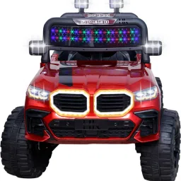 "Dual Mode Ride-On Electric Jeep for Kids: Fun, Safety & Realistic Adventure!" Jeep Battery Operated Ride On-image-4
