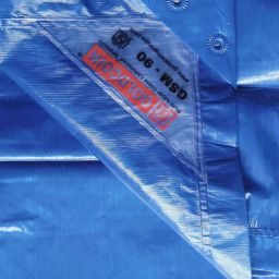 TARPULINE 12 X 15 FEET (TRANSPARENT BLUE) Tent - For PREMIUM 90 GSM MULTILAYER UV RESISTANT PROTECT FROM WIND ,RAIN OR SUN LIGHT-69