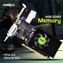 Frontech GT 740 Graphics Card with 128 Bits PCIe 3.0 | High Efficiency DDR3 4 GB NVIDIA Chipset 128 bit 993 MHz Graphics Card image 4