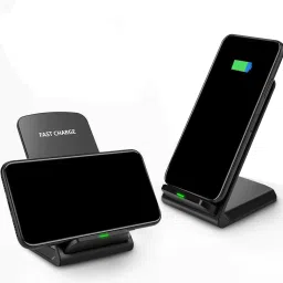 Muvit Fast Wireless Charger 15W Compatible for iPhone XS/XS Max/11 Pro /11 Charging Pad-13